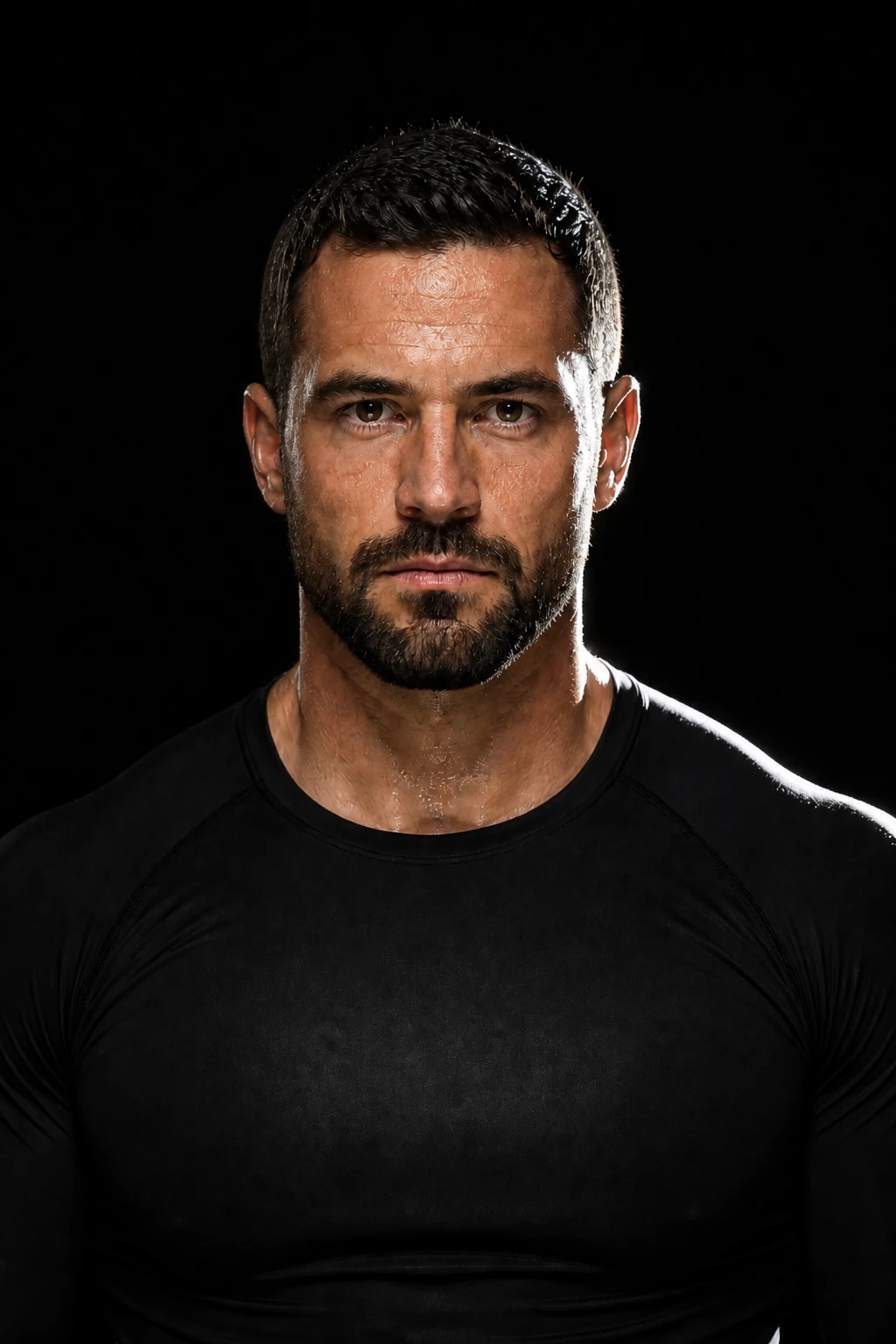 Kill one strip for an asymmetric, more menacing look — one lit edge, the other side swallowed by black Athlete — Single Hard Edge variation of Athlete Rim & Grid.