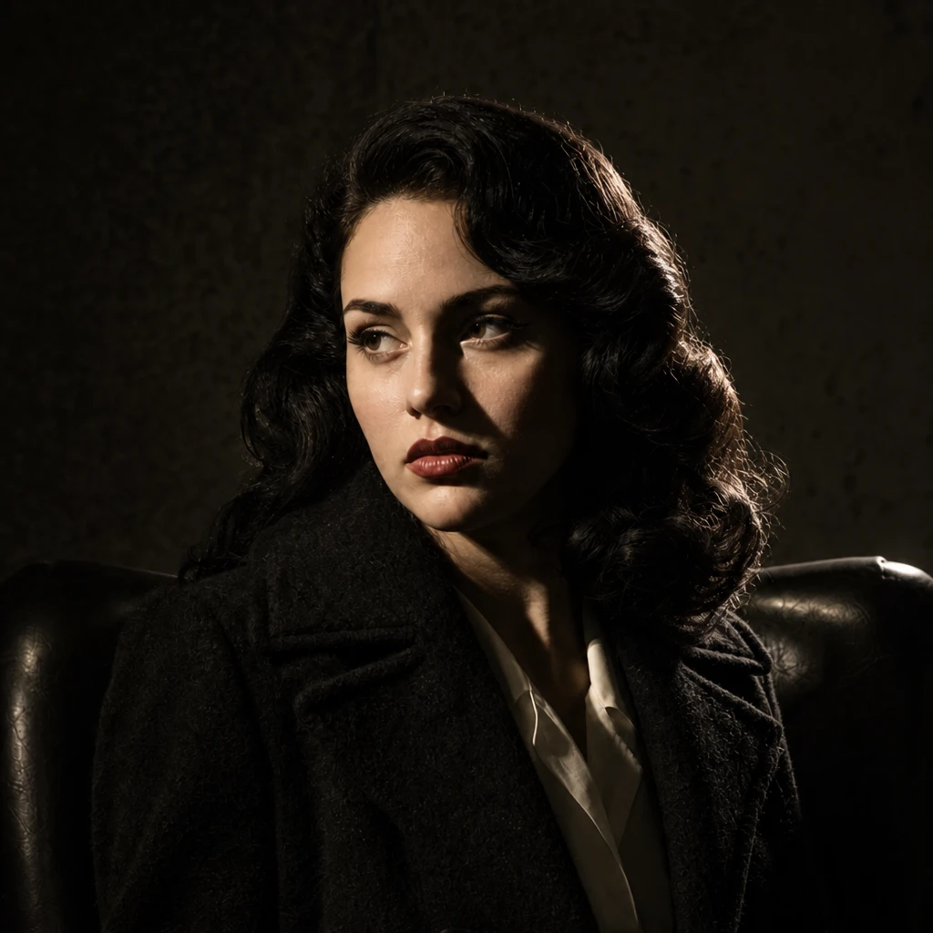 Portrait subject — Edge Separation variation of Film Noir Fresnel.