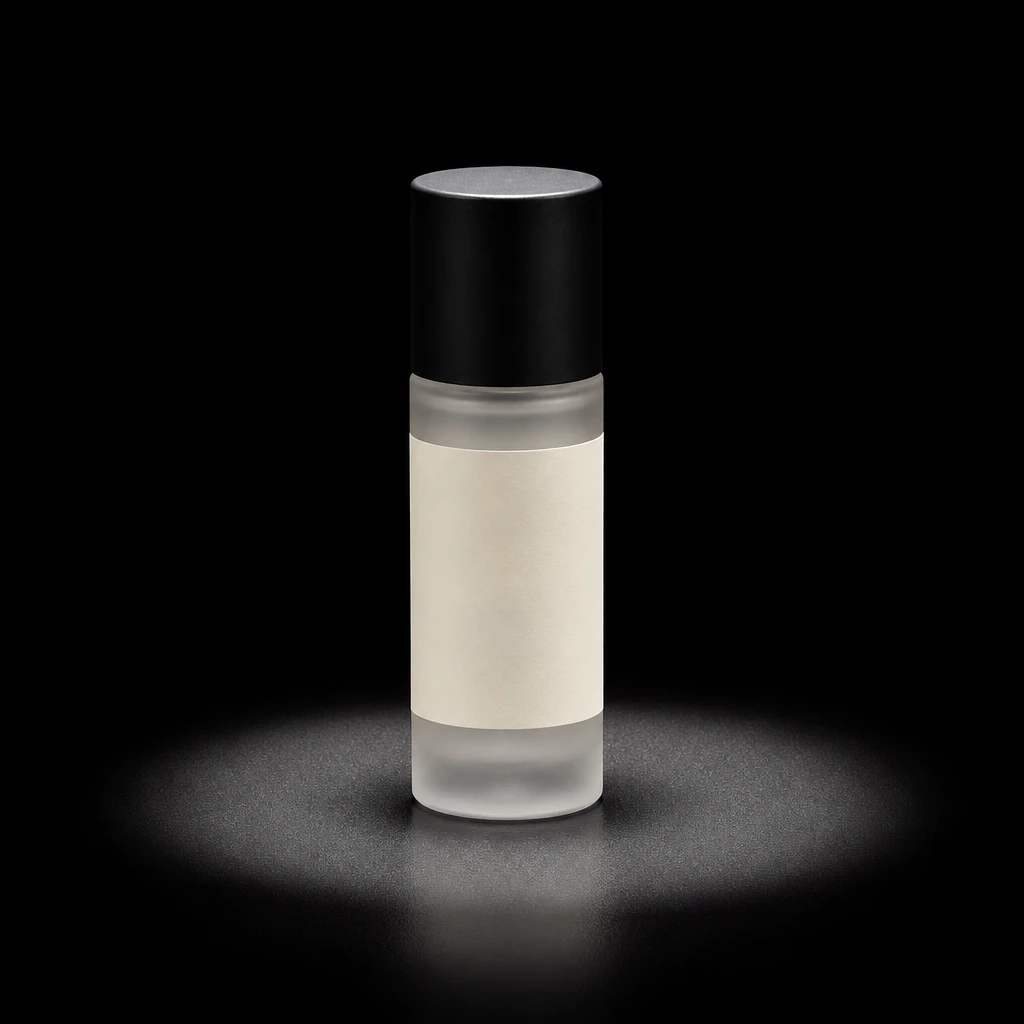 Product bottle — Fresnel Spotlight Product Hero lighting setup.