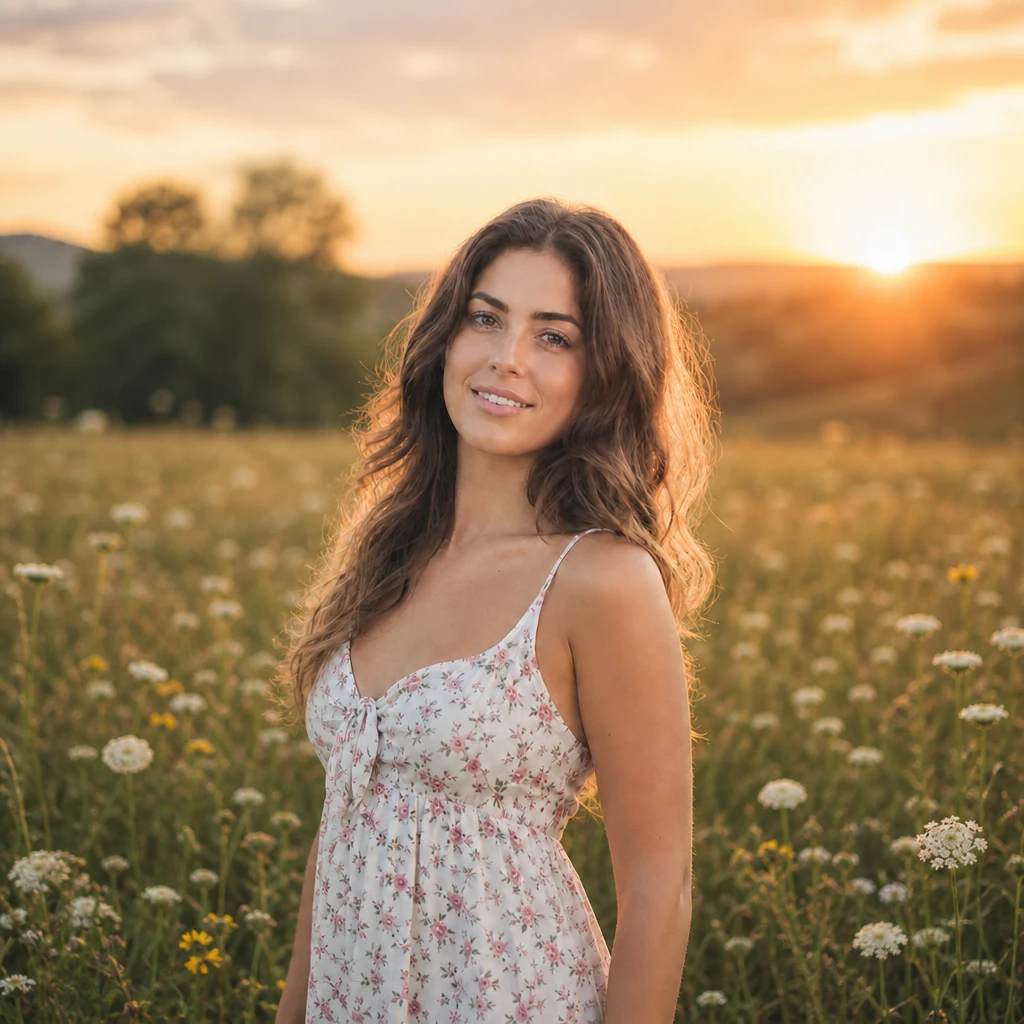 Portrait subject — White Fill Natural variation of Golden Sun Reflector Portrait.