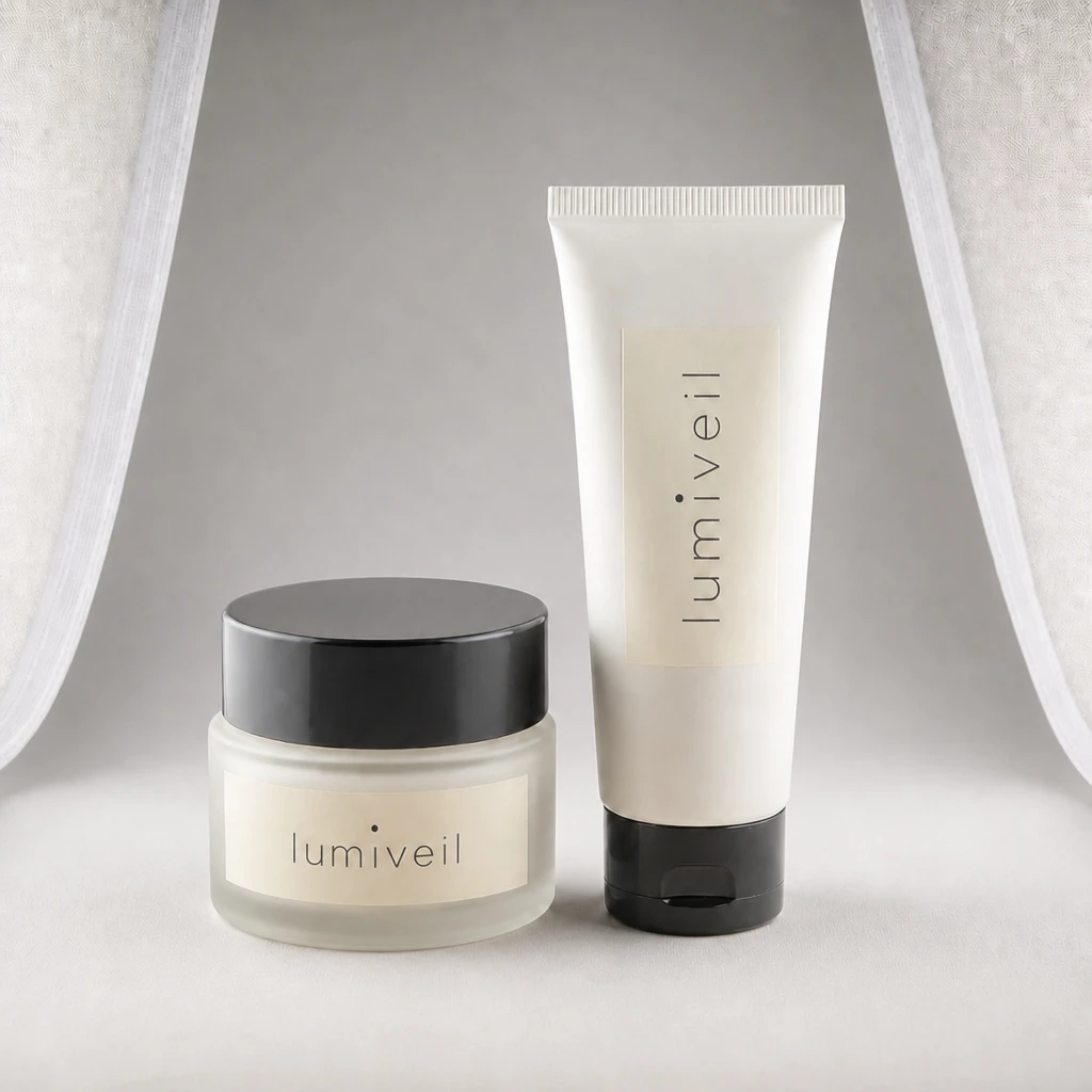 Skincare products — Gradient Backdrop variation of Light Tent Cosmetic Jar.