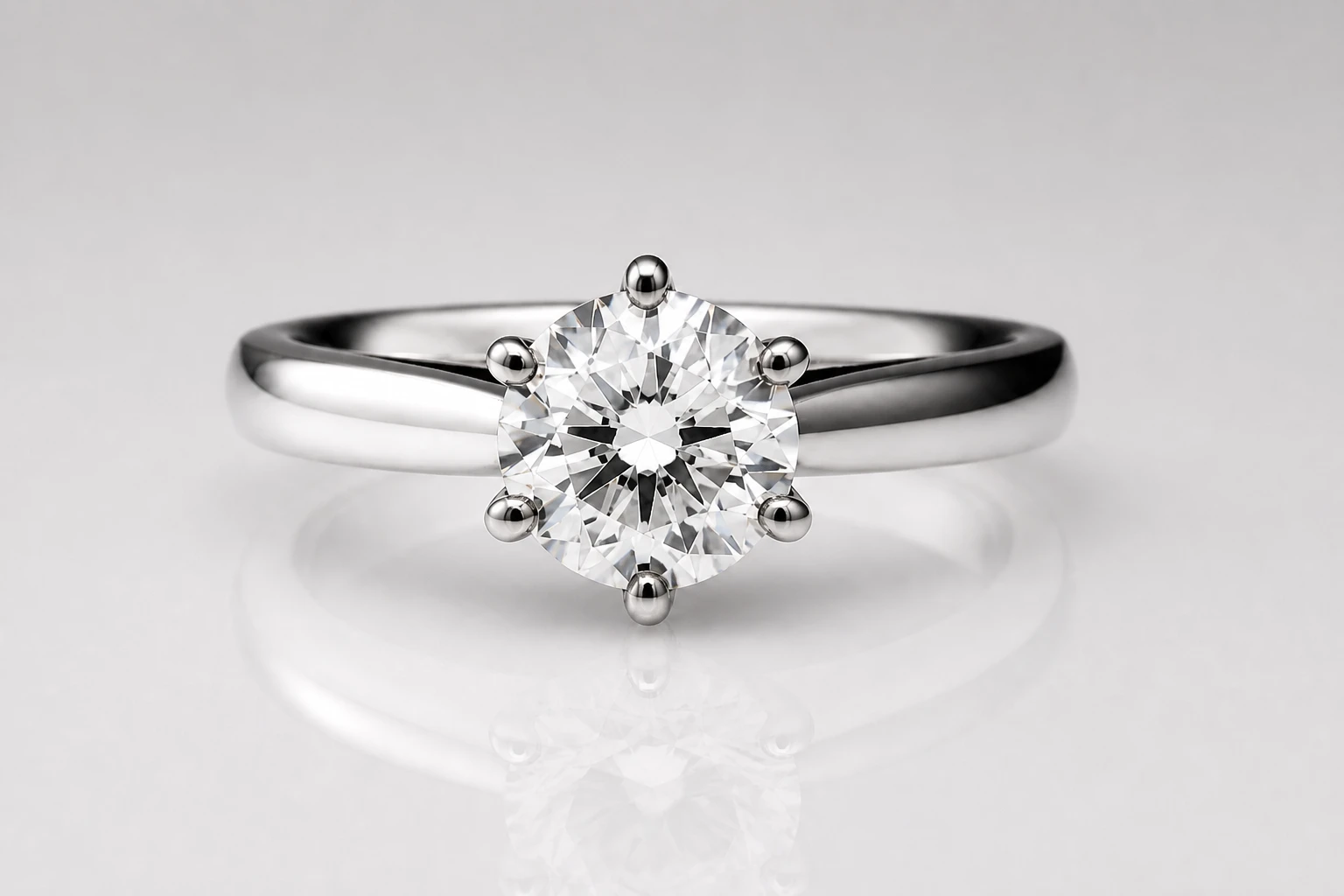 Light one tent panel only — harder falloff, closer to bare strobe than full wrap Diamond ring — Single Panel Only variation of Light Tent Silver Ring Jewelry.