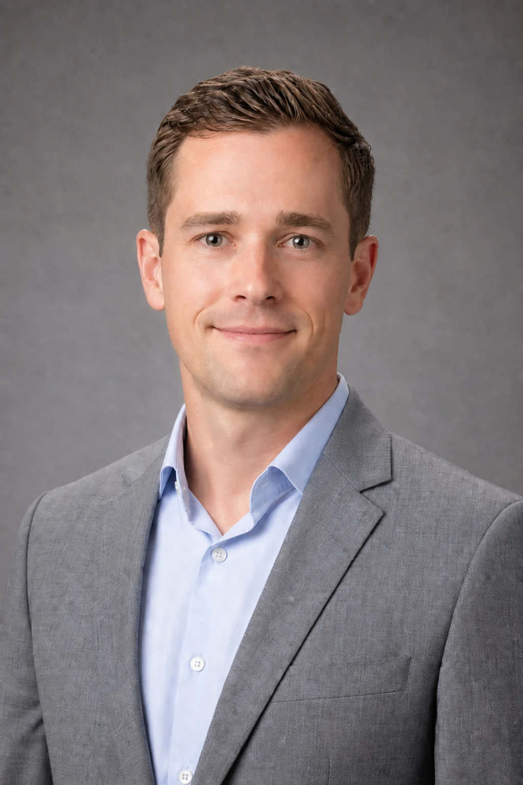 Portrait subject — Closer Softer Skin variation of Octabox Corporate Headshot.