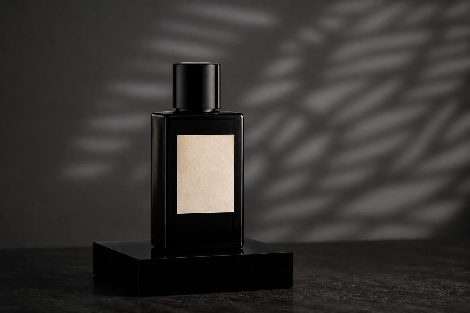 Perfume bottle — Softened Pattern Distance variation of Projector Texture Product Background.