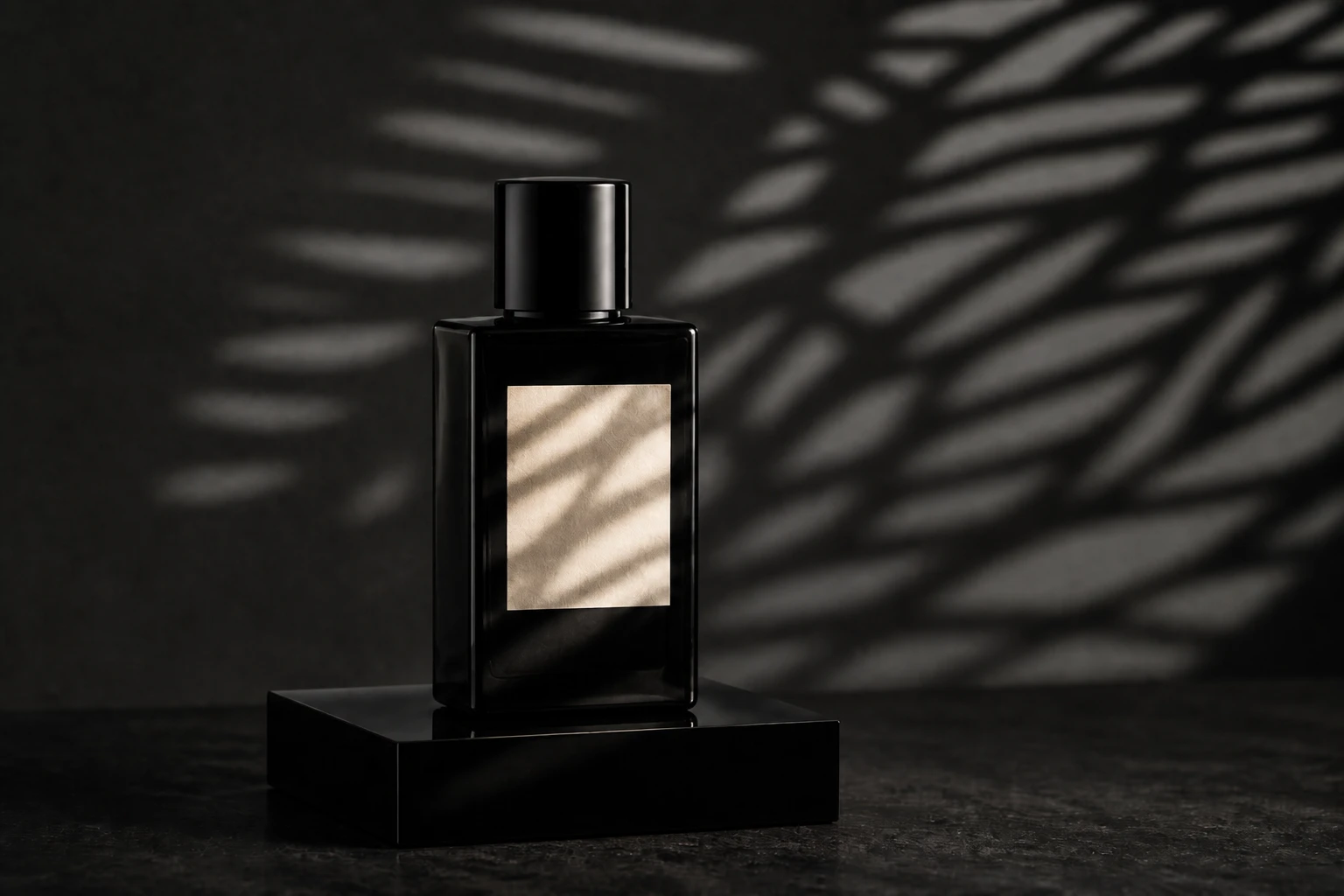 Perfume bottle — Spill Contamination Warning variation of Projector Texture Product Background.