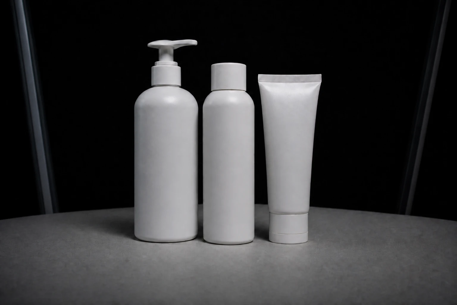 Skincare products — Tubes Off variation of RGB Tube Product Background Wash.