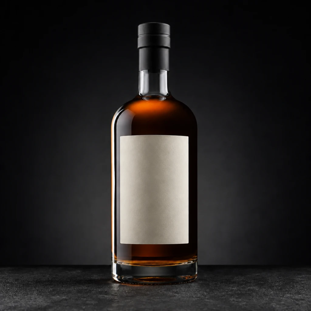 Product bottle — Single Edge Drama variation of Stripbox Edge Bottle Product.