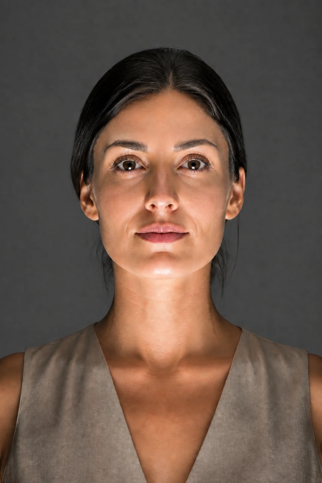 Portrait subject — Balanced Underlight variation of Underlight Low Angle Portrait.