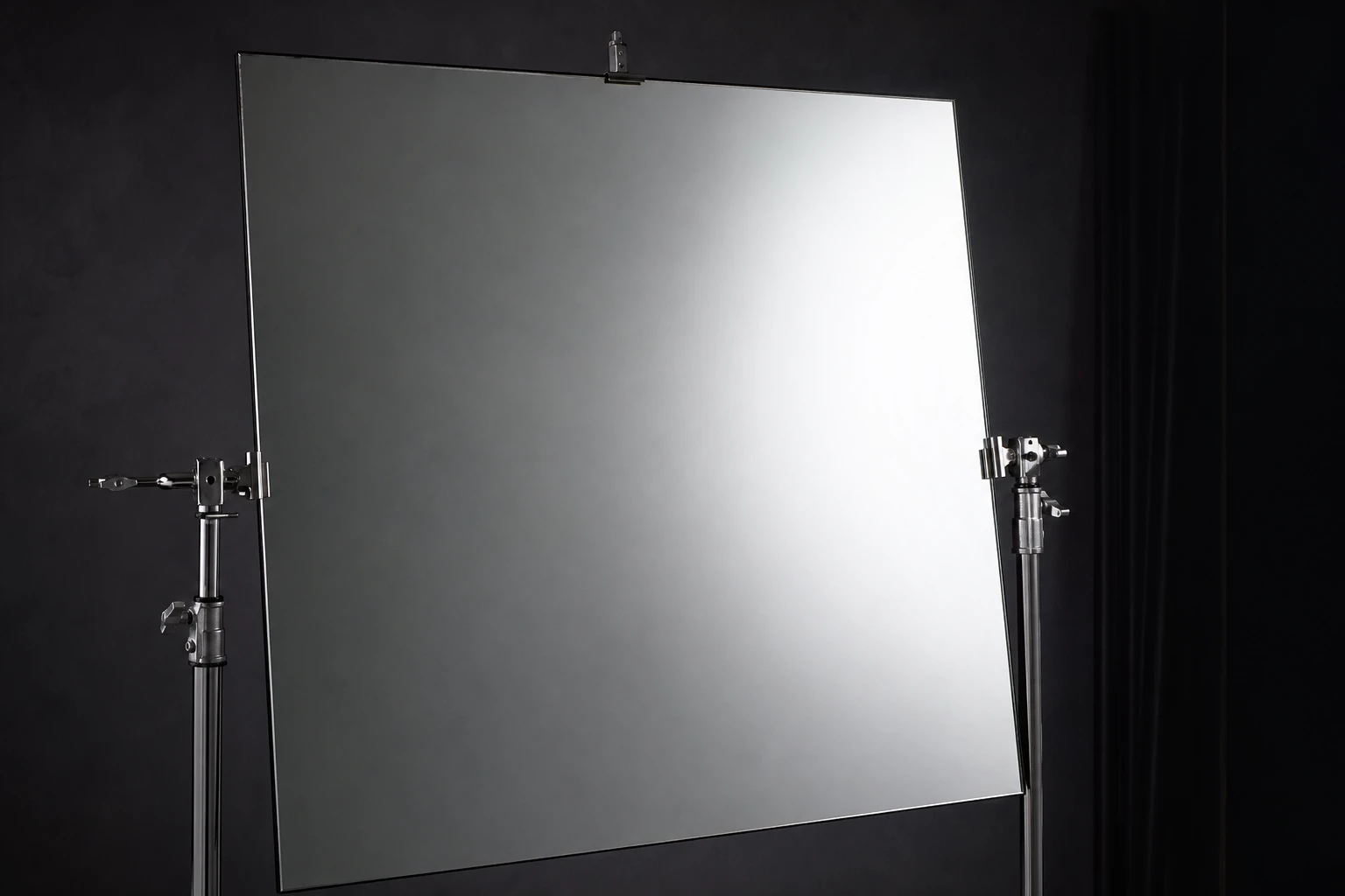 Mirror (bounce / redirect), rigged as it is used — Mirrors redirect light specularly — a sun slice, urban fashion kick, or macro sparkle unlike soft bounce